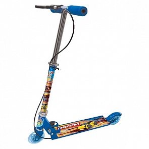 Двухколесный стальной самокат с ручным тормозом (Next, KS2703 RALLYsim)